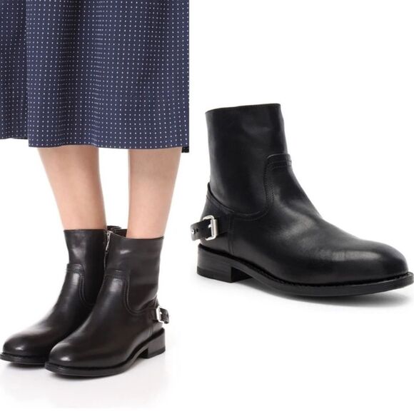 rag & bone Shoes - NWT Rag & Bone Oliver Leather Boot Zippers Black 39 (9)